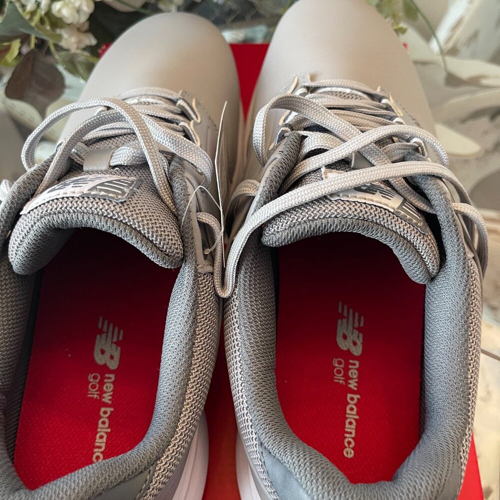NWT New Balance Advantage Golf Shoes Gray Size 11.5 4E Extra Wide - Picture 7 of 9